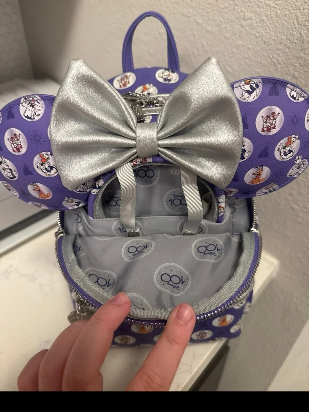 NWT Disney’s 100th Anniversary Loungefly & Ears- Feel free to make an offer!